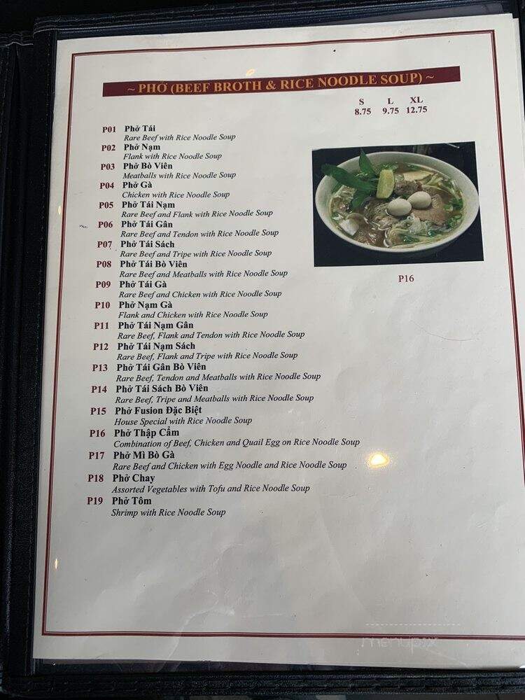 Pho Fusion - Newmarket, ON