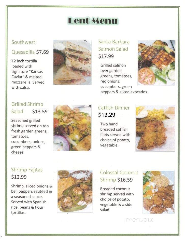 Central Station Club & Grill - Dodge City, KS menu_pic