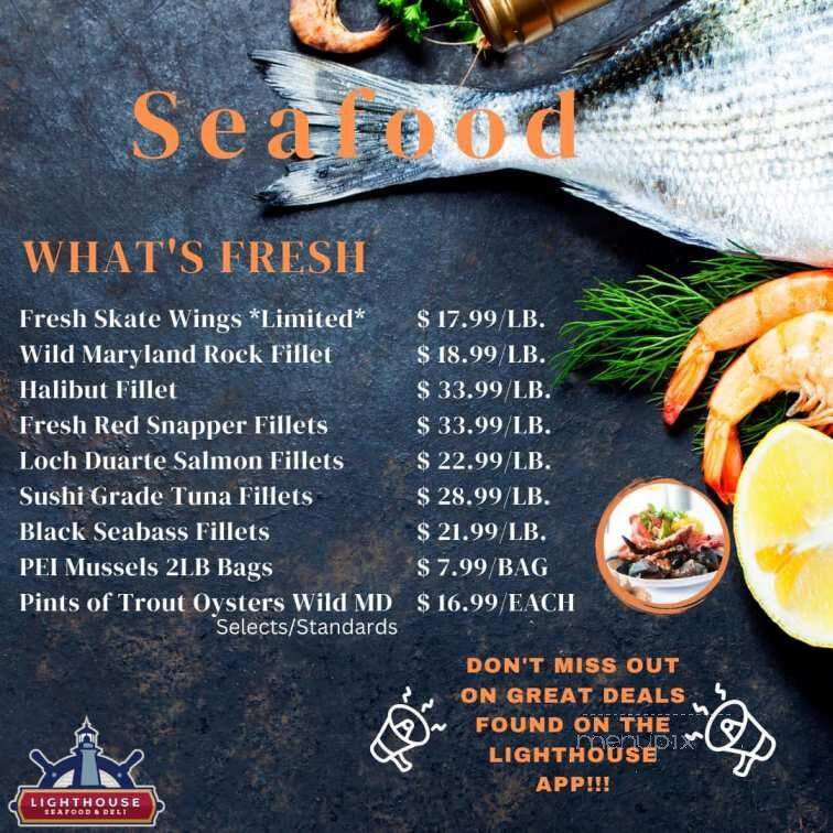 Lighthouse Seafood - New Market, MD