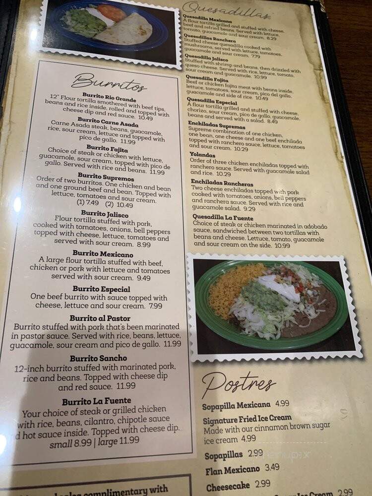 La Fuente Mexican Restaurant - Kearney, MO