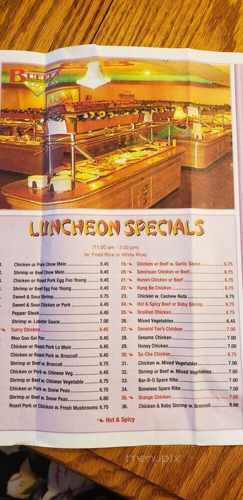 China King - Canton, NC menu_pic