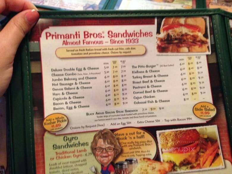 Primanti Bros Pleasant Hill - Pleasant Hills, PA