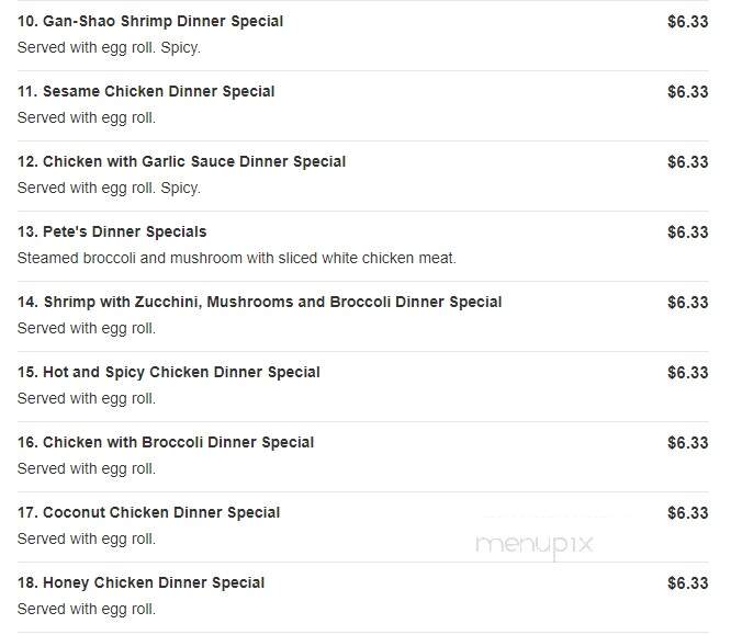 Chen's China Inn - Lufkin, TX menu_pic