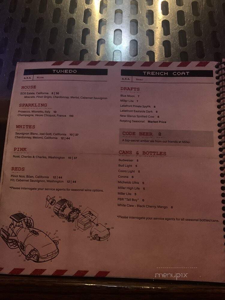Safe House - Milwaukee, WI menu_pic