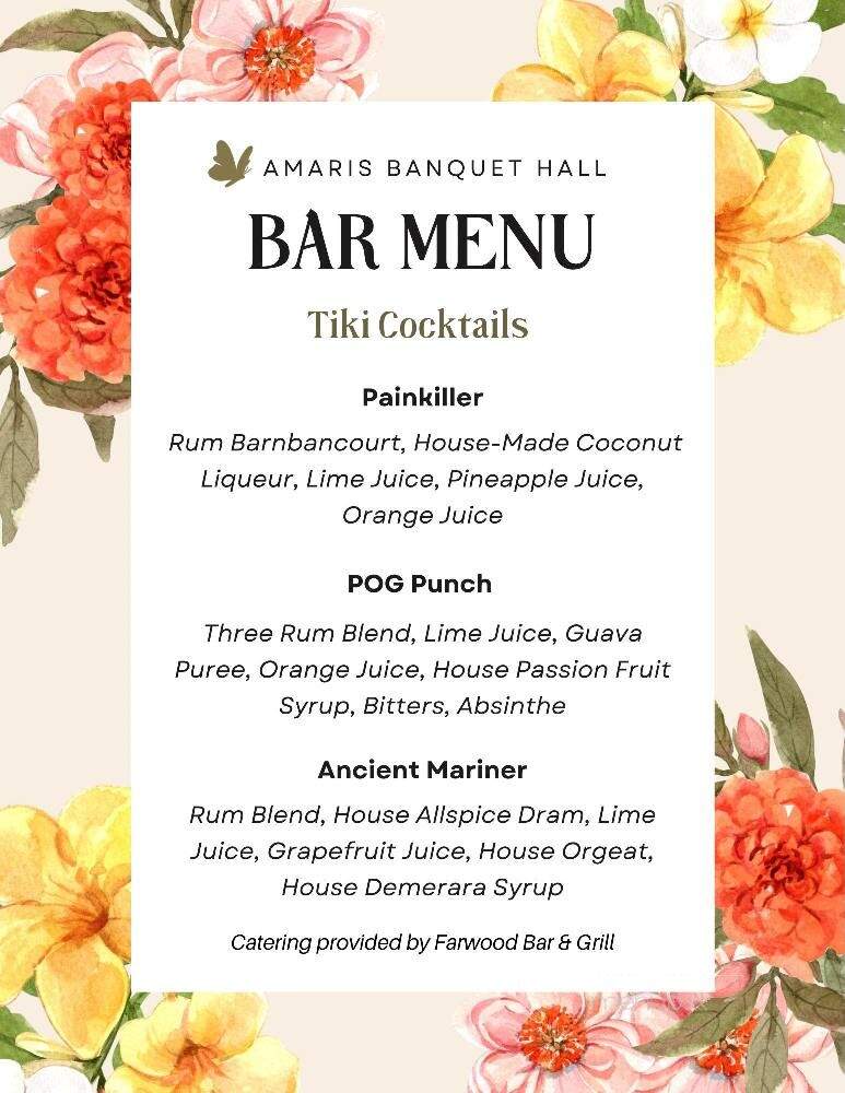 Farwood Bar & Grill - Orland, CA menu_pic