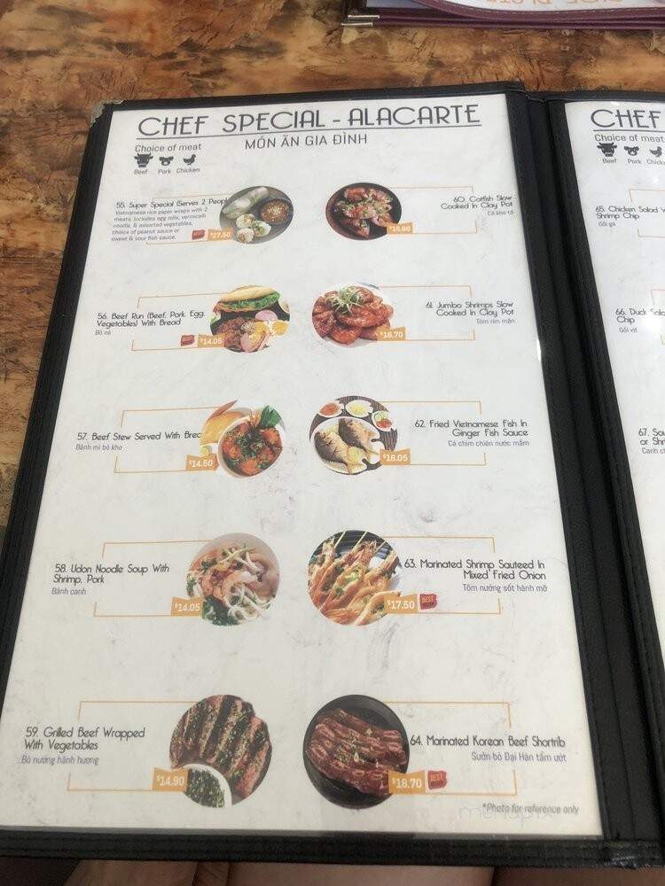 K T Noodle - Rocklin, CA menu_pic