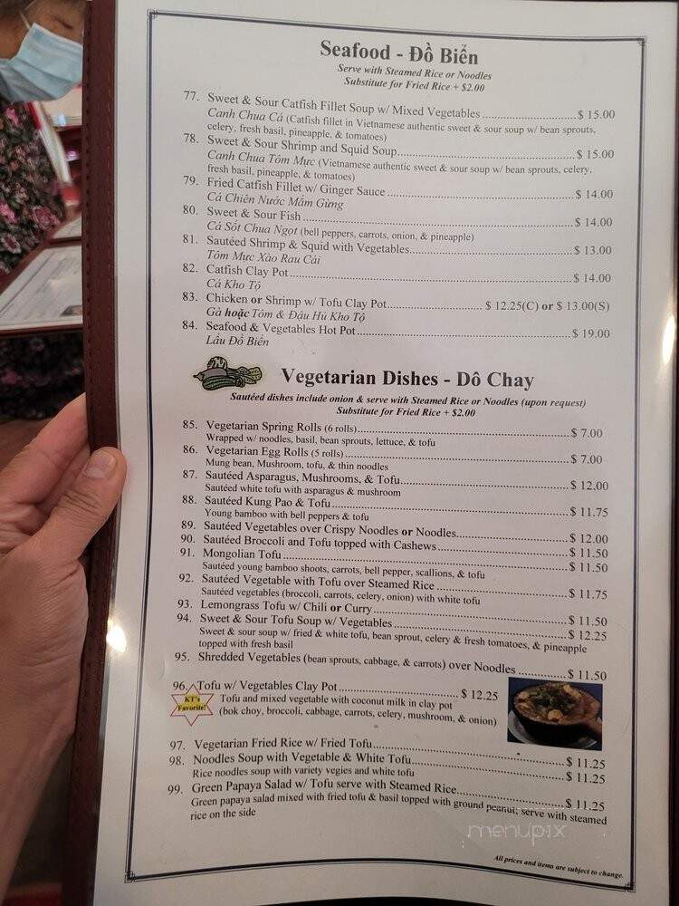 K T Noodle - Rocklin, CA menu_pic