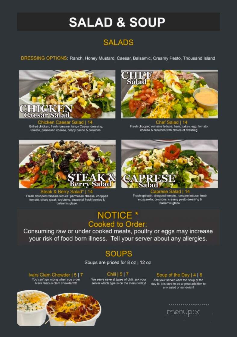 Uptown Koffee & Kafe - Milton, WA menu_pic