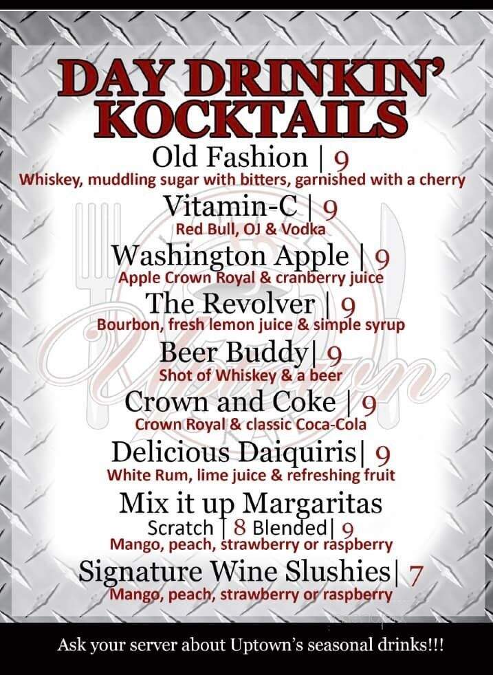 Uptown Koffee & Kafe - Milton, WA menu_pic