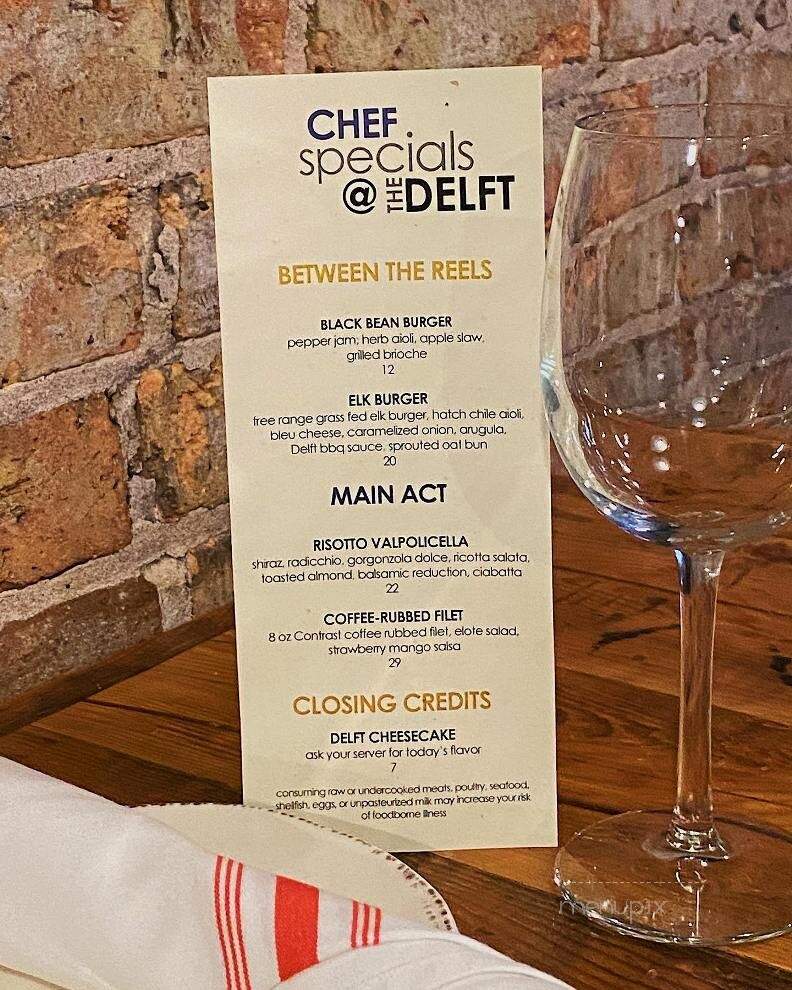 The Delft Bistro - Marquette, MI menu_pic
