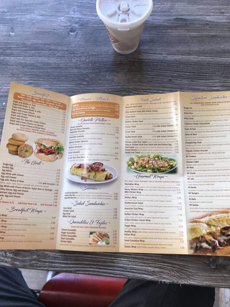 Howard's Bagels - Montville, NJ menu_pic
