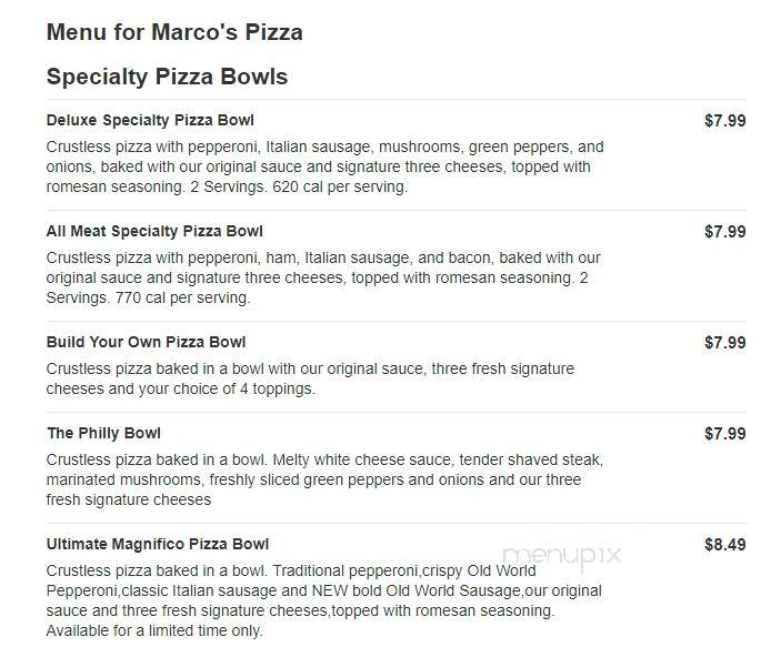 Marco's Pizza - Nixa, MO