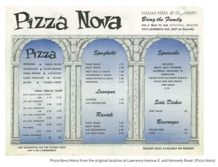 Pizza Nova - Lindsay, ON