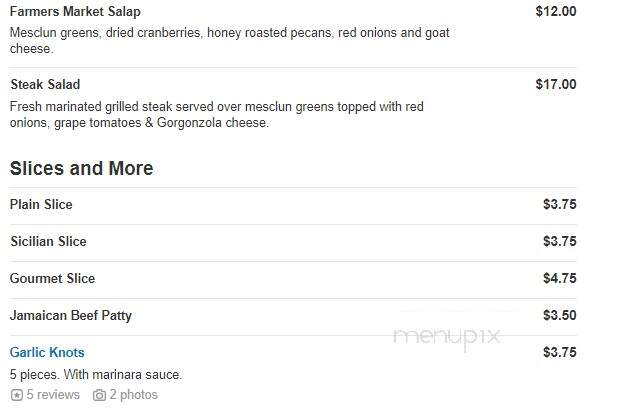 Slice of Stamford - Stamford, CT menu_pic