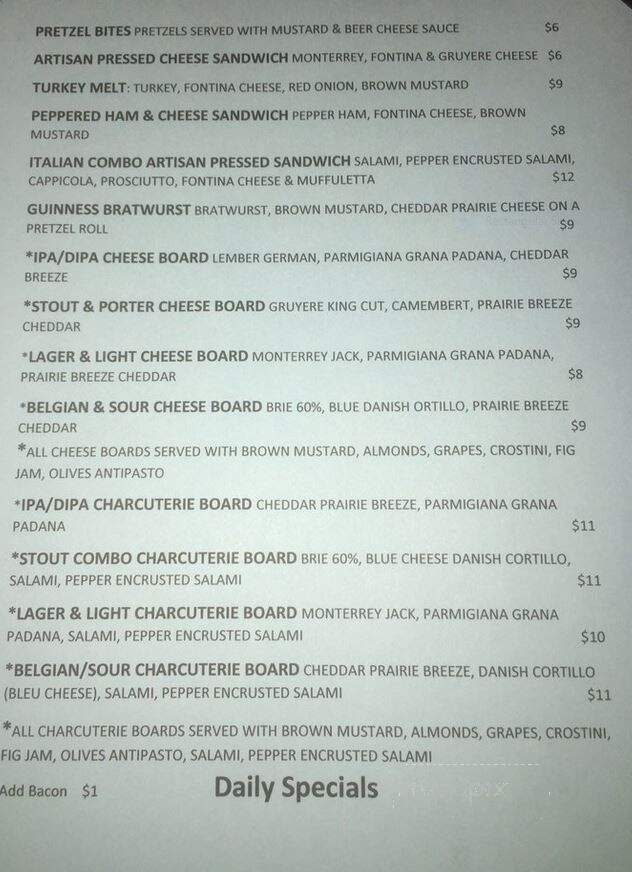 Joe's Filling Station - Cromwell, CT menu_pic