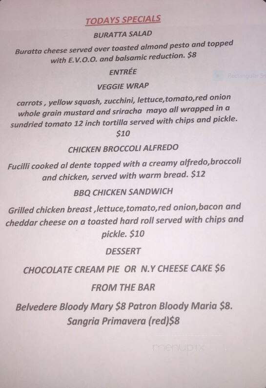 Joe's Filling Station - Cromwell, CT menu_pic