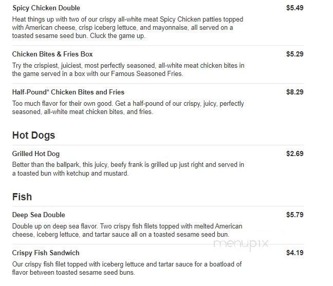 Rally's - Penn Hills, PA menu_pic