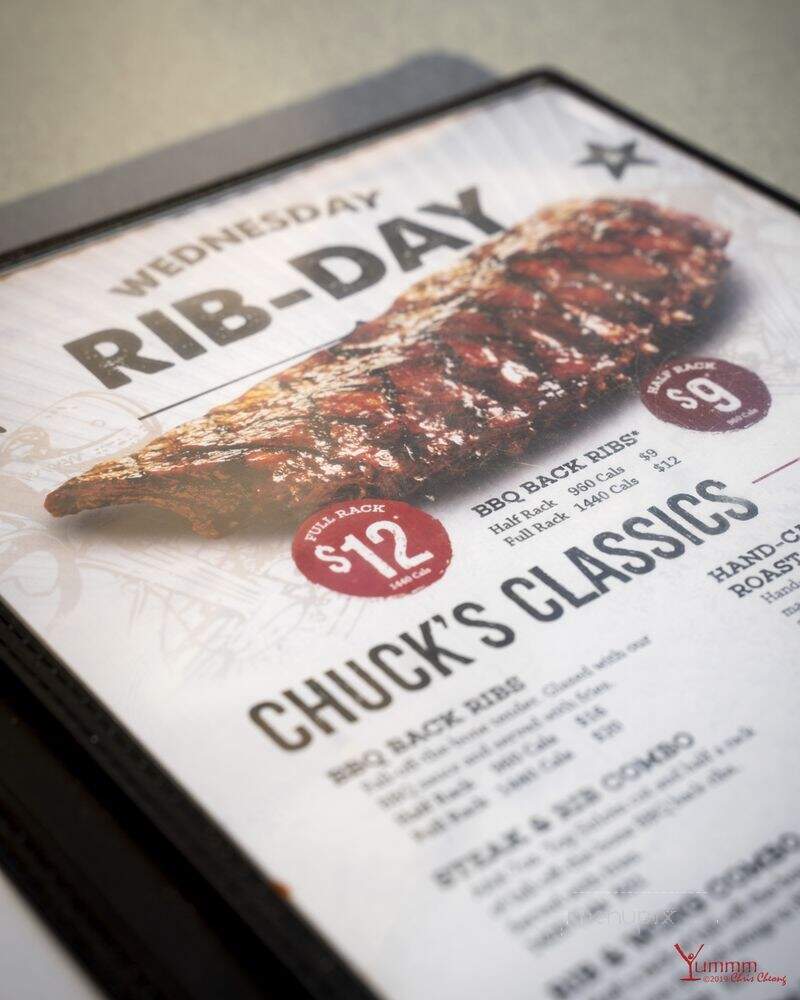 Chuck's Roadhouse Pickering - Pickering, ON menu_pic