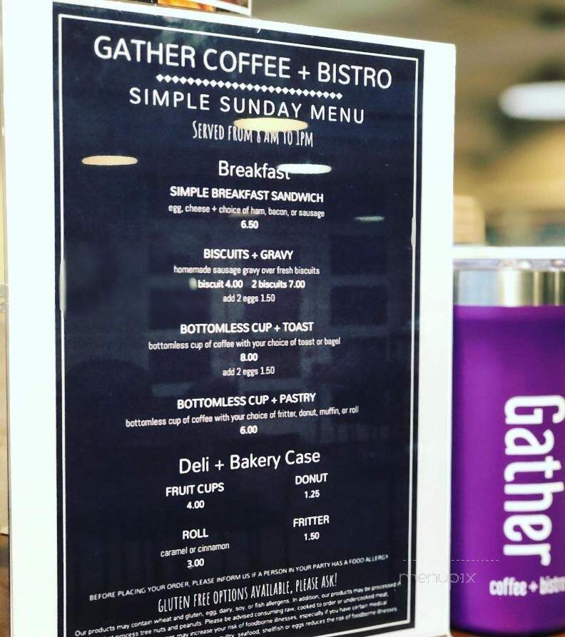 Gather Coffee + Bristro - Glenwood, MN