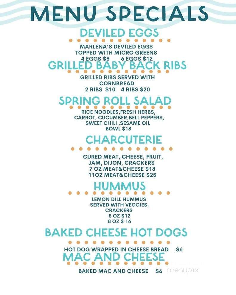 Lake Baked - Bigfork, MT menu_pic