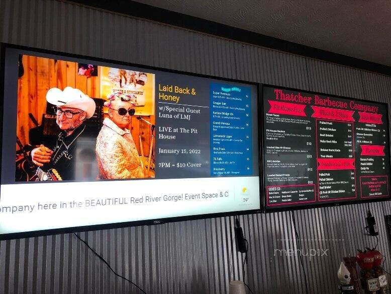 Thatcher Barbecue Company - Slade, KY menu_pic