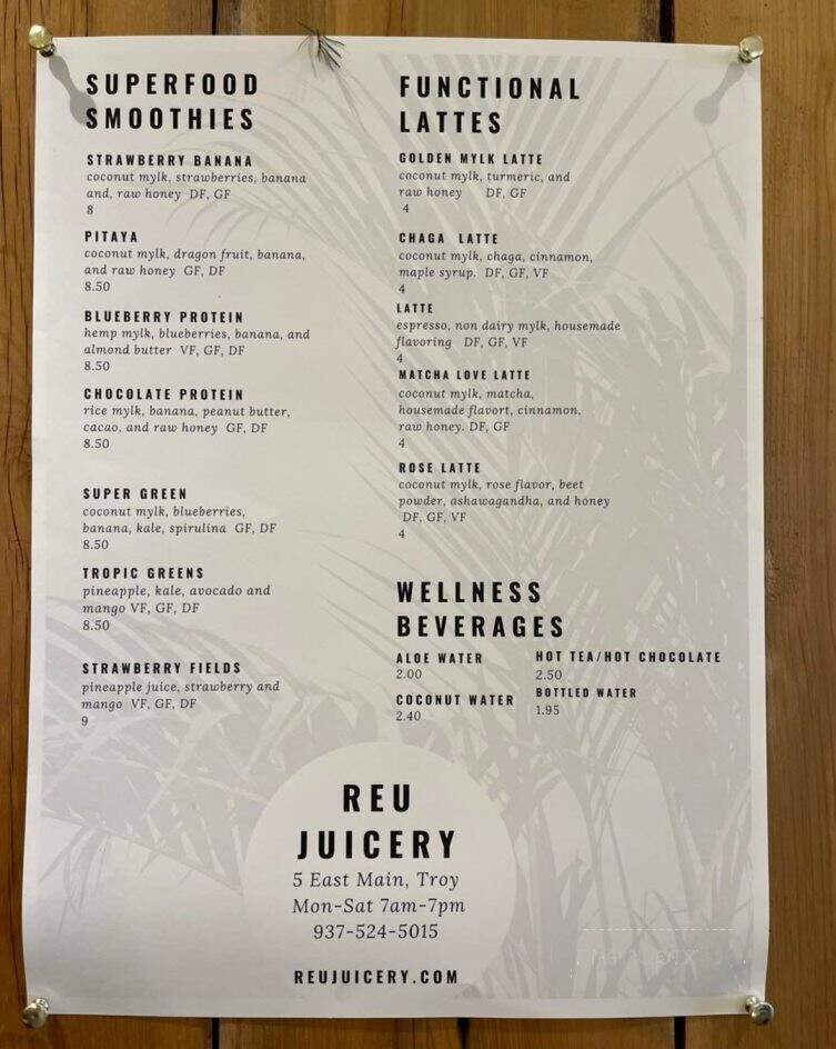 The Neighborhood Nest - Fairborn, OH menu_pic