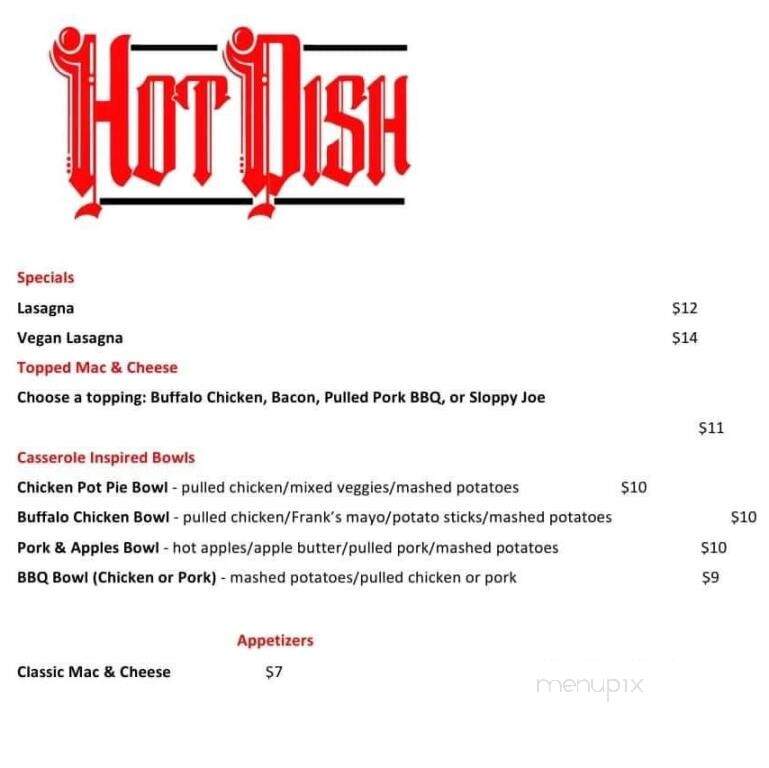 The Neighborhood Nest - Fairborn, OH menu_pic