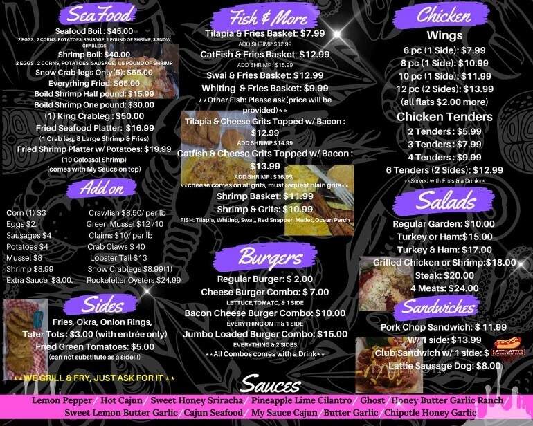 Trina's Seafood and More - MONTGOMERY, AL menu_pic