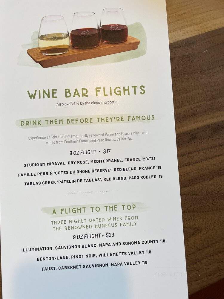 Seasons 52 - Paramus, NJ menu_pic