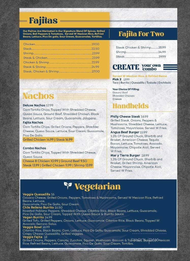 La Condesa Mexican Restaurant - Boca Raton, FL menu_pic