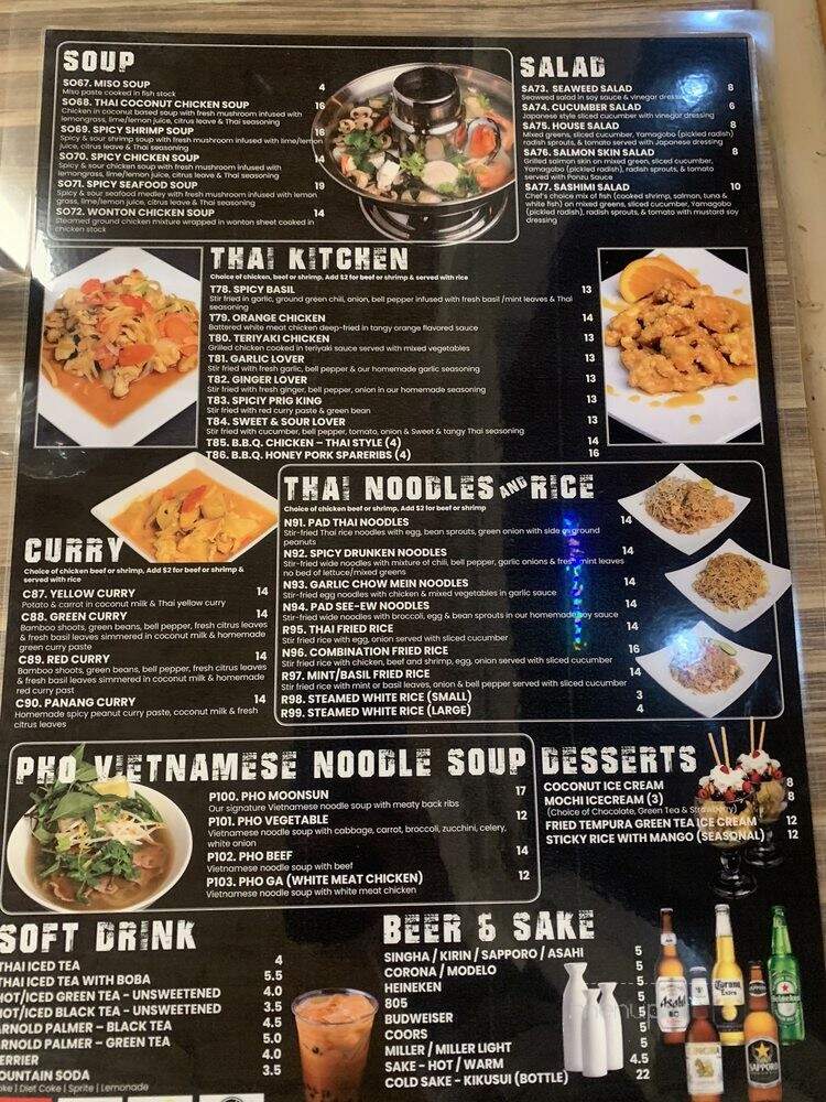 Moon Sun - Canoga Park, CA menu_pic