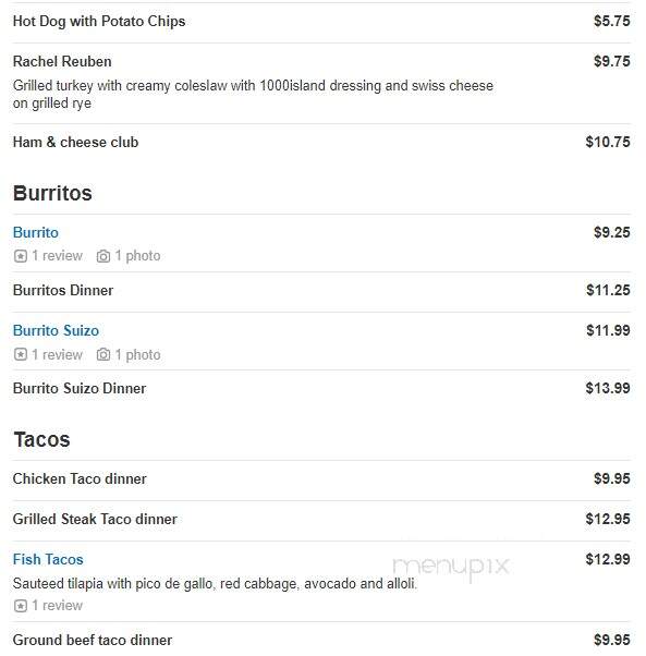 State Street Diner - Geneva, IL menu_pic