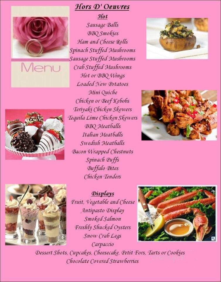 The Catering Connection llc - Sweetwater, TN menu_pic