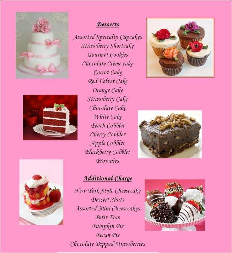 The Catering Connection llc - Sweetwater, TN menu_pic