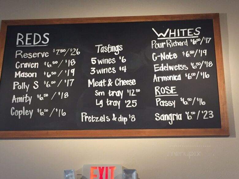 Junto Wine - Seward, NE menu_pic