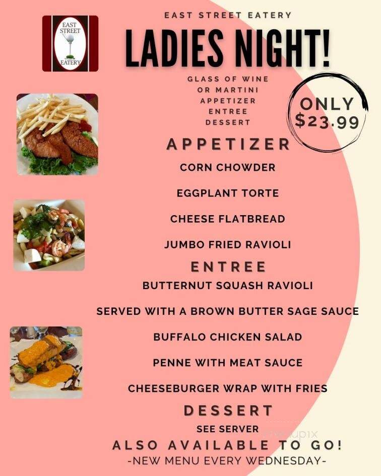 East Street Eatery - Wolcott, CT menu_pic