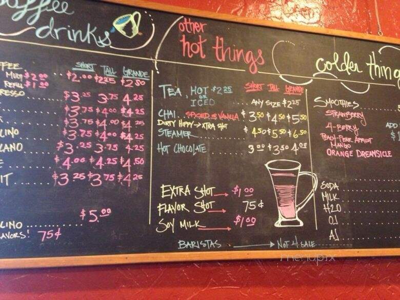 The Cup - Muncie, IN menu_pic