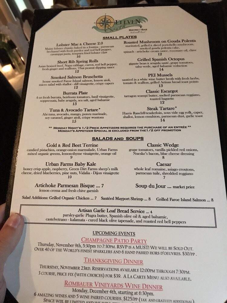 Eleven South Bistro - Jacksonville Beach, FL