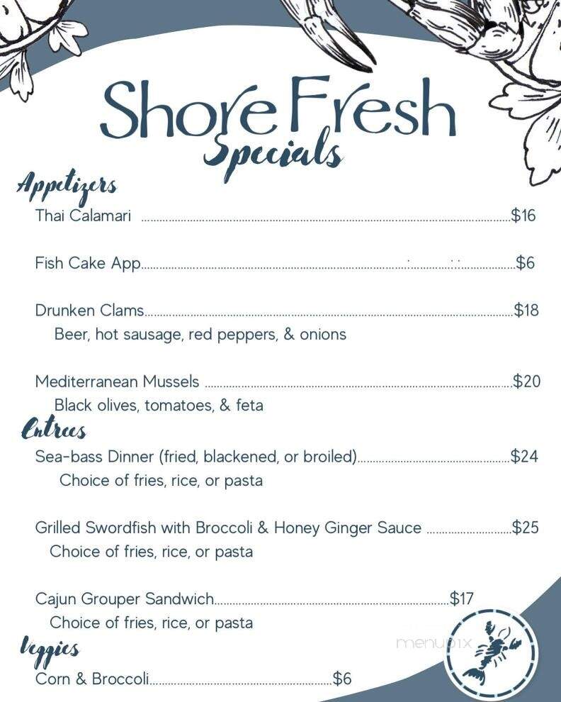 Shore Fresh Seafood Mkt. Restaurant - Point Pleasant Beach, NJ