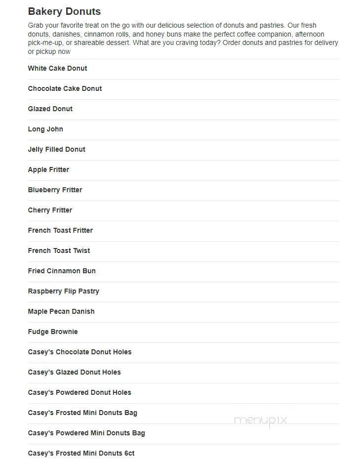 Caseys Carry Out Pizza - Garner, IA menu_pic