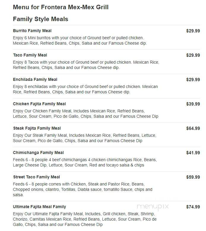 Frontera Mex-Mex Grill - Sugar Hill, GA