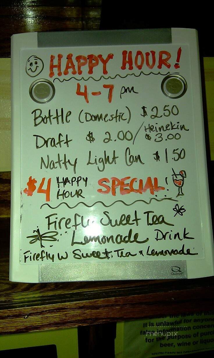 Nigel's Good Food - North Charleston, SC menu_pic