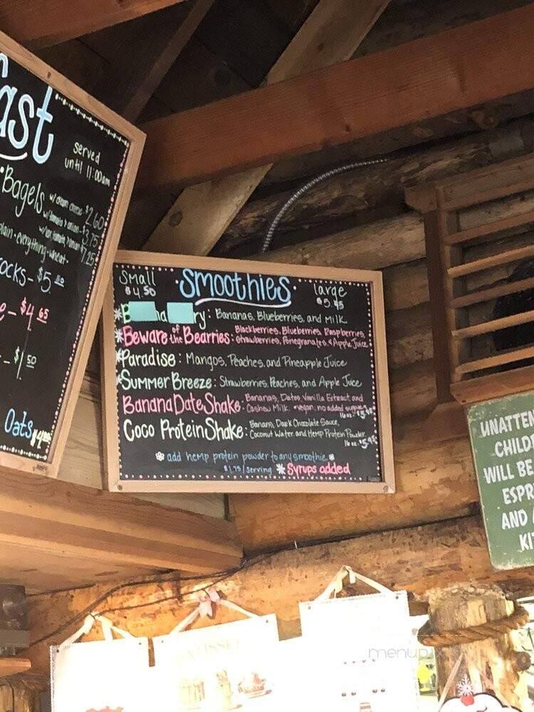 Bob's Blue Sky Cafe - Shaver Lake, CA menu_pic