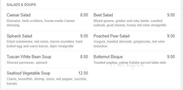 Besos Tea House - East Greenwich, RI menu_pic