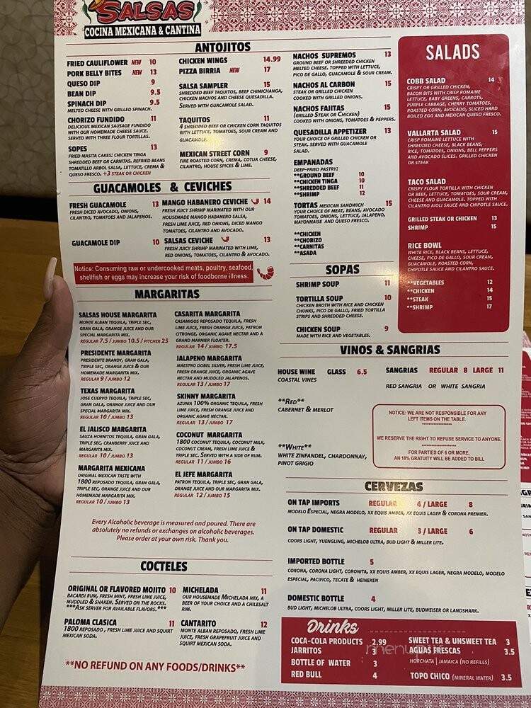 Salsas of Port Orange - Port Orange, FL menu_pic