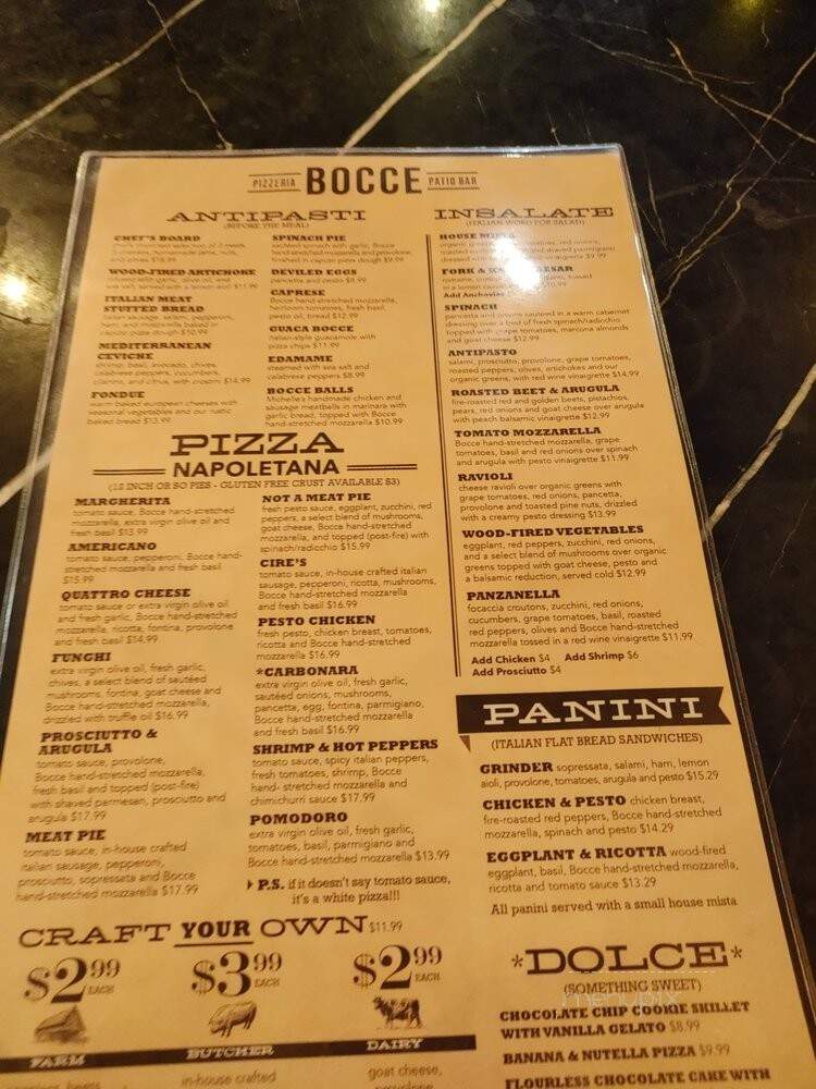 Pizzeria Bocce - Cottonwood, AZ