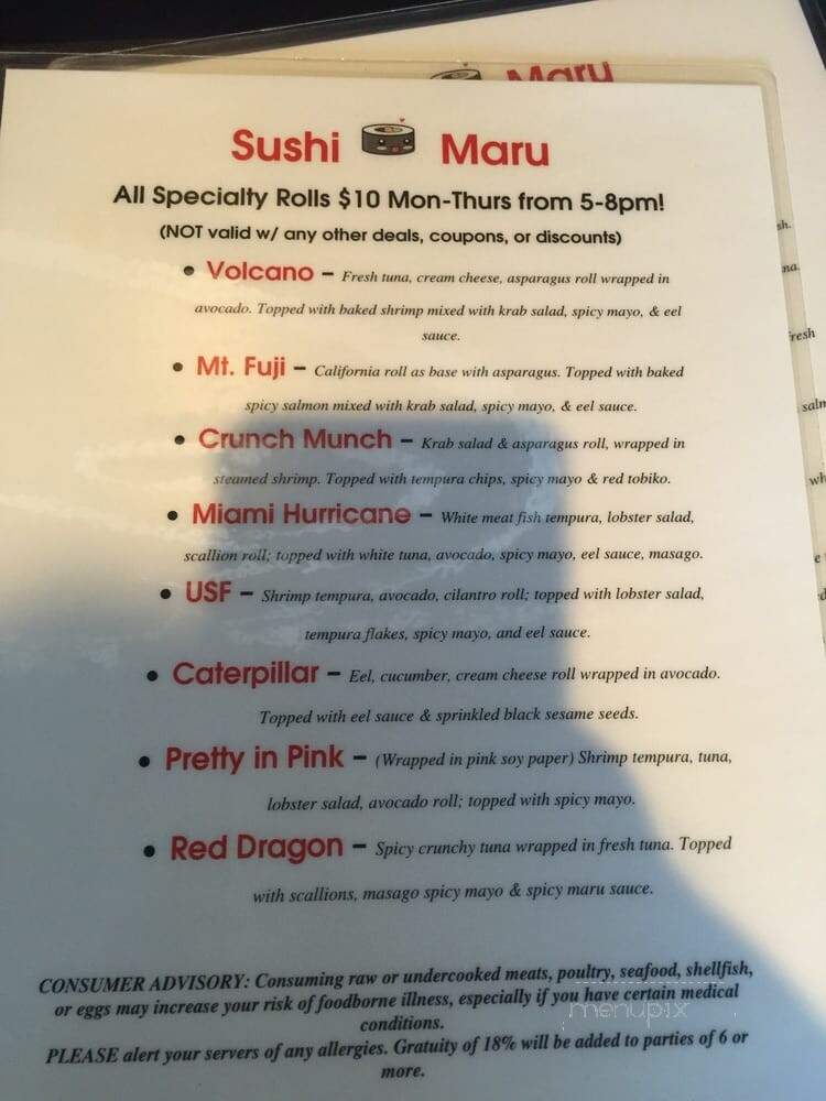 Sushi Maru - Brandon, FL