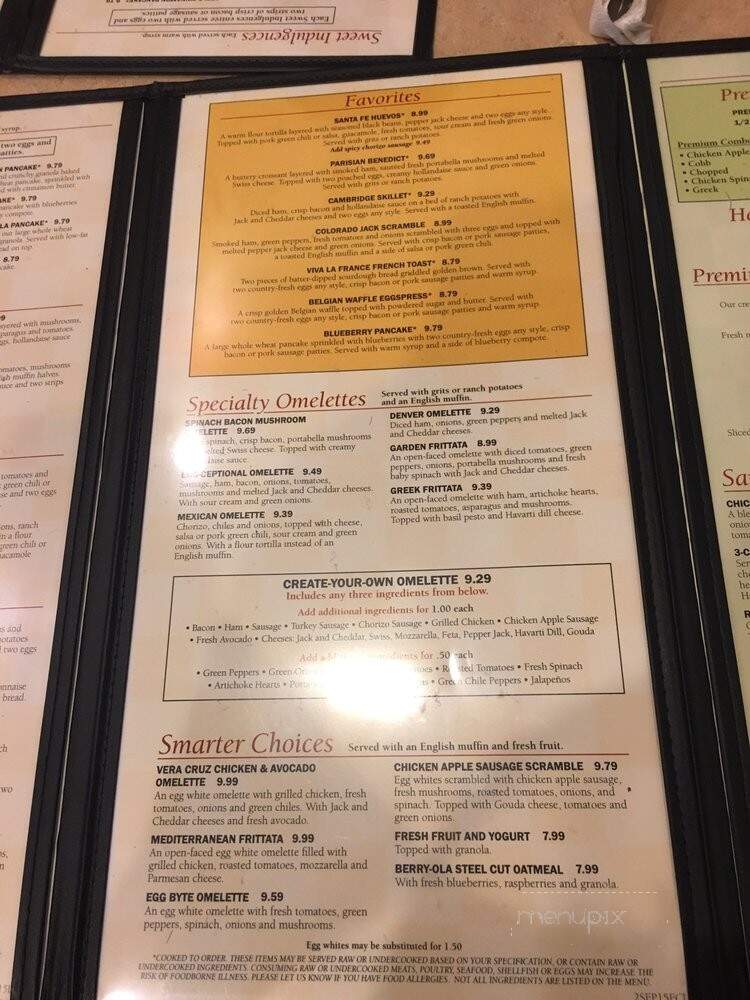 The Egg & I - Midlothian, VA menu_pic