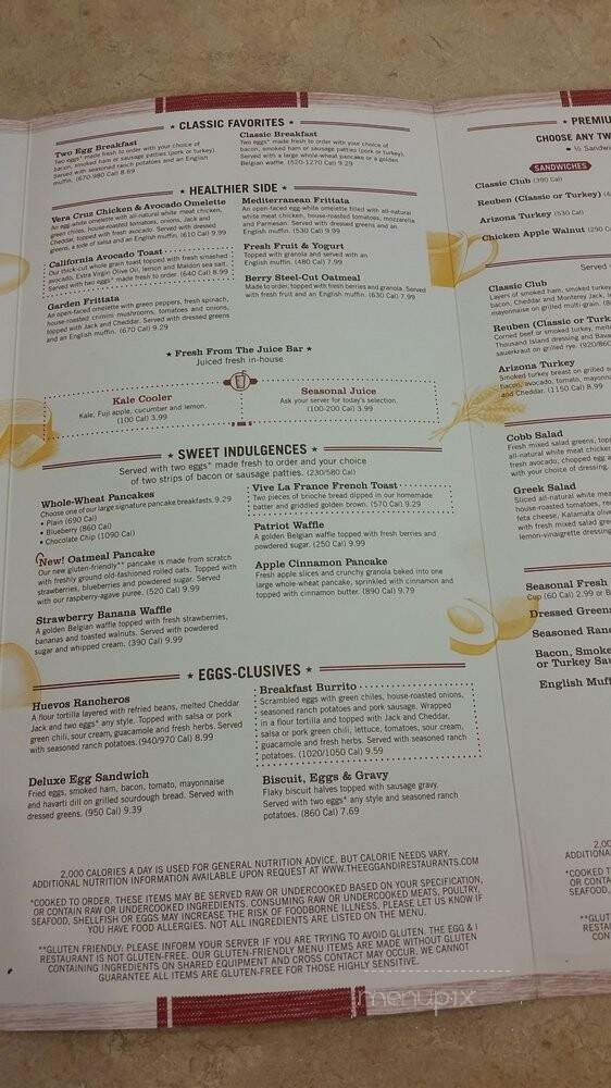 The Egg & I - Midlothian, VA menu_pic