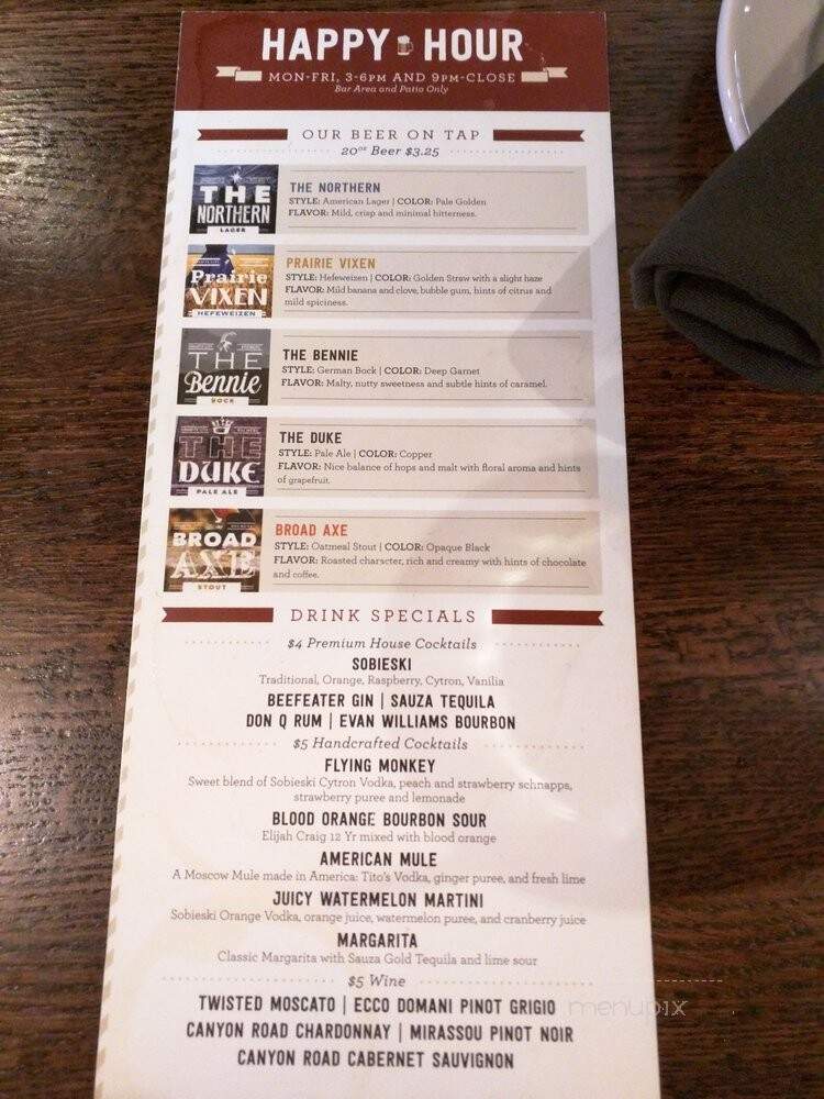 Gc Food & Brewery - Creve Coeur, MO menu_pic